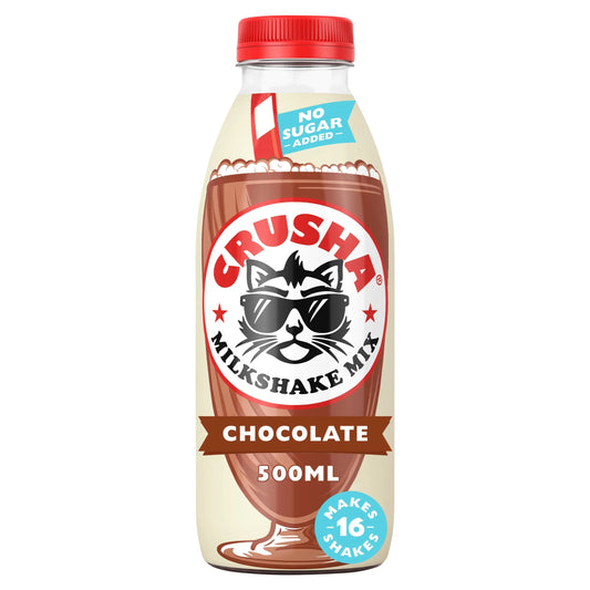 Chocolate No Added Sugar 500ml by CRUSHA