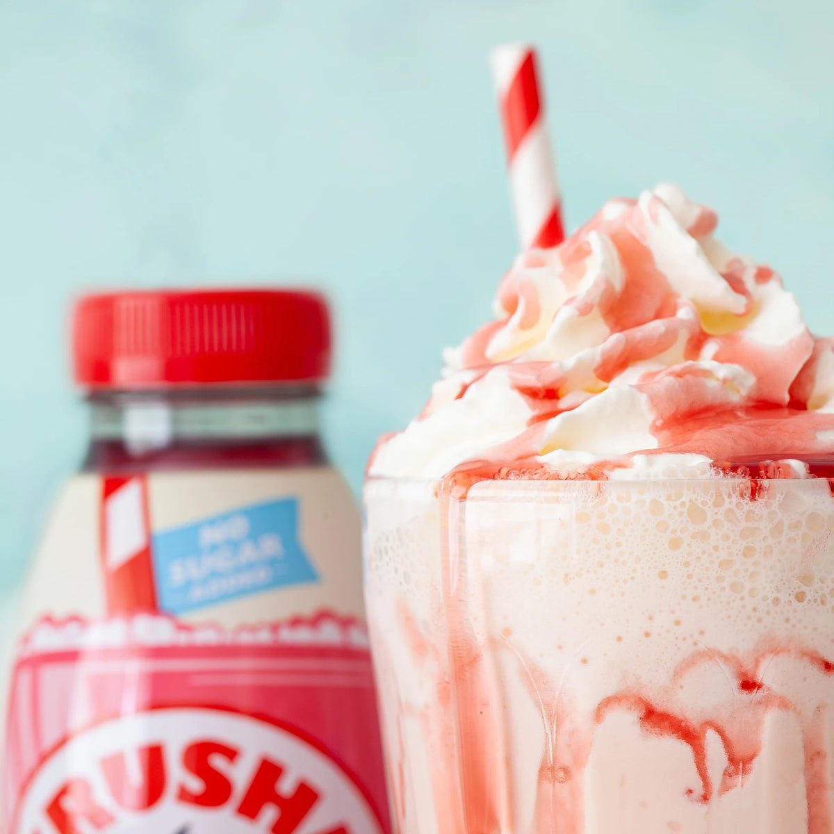 Strawberry No Added Sugar 500ml by CRUSHA