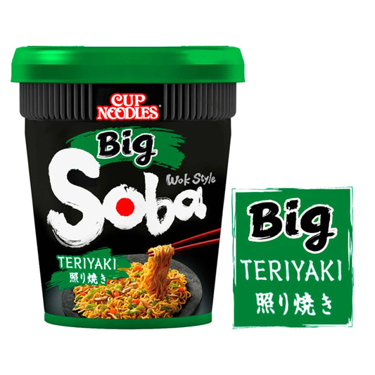 Cup Noodles Big Soba Wok Style Teriyaki 113g by NISSIN