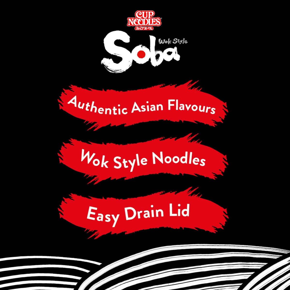 Cup Noodles Big Wok Style Soba - Chilli 115g by NISSIN