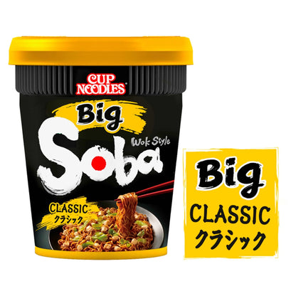 Cup Noodles Big Wok Style Soba Classic 113g by NISSIN
