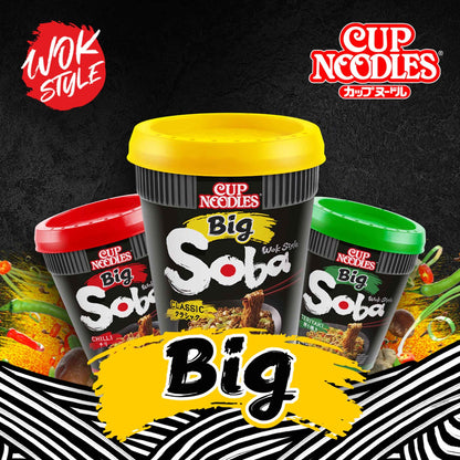 Cup Noodles Big Wok Style Soba Classic 113g by NISSIN