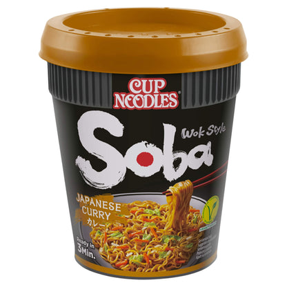 Cup Noodles Wok Style Soba Japanese Curry 90g by NISSIN