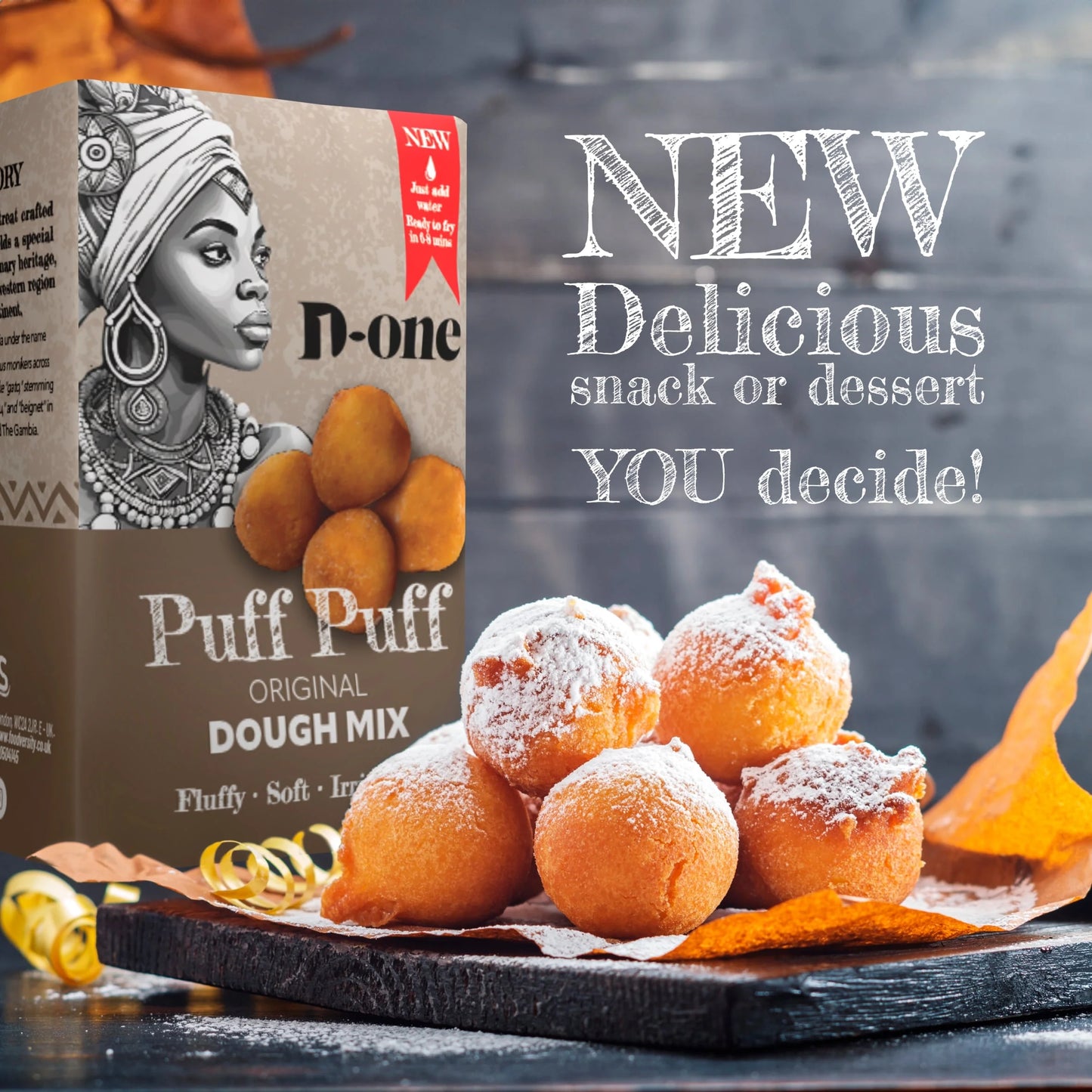 Puff Puff Dough Mix 500g by D-one