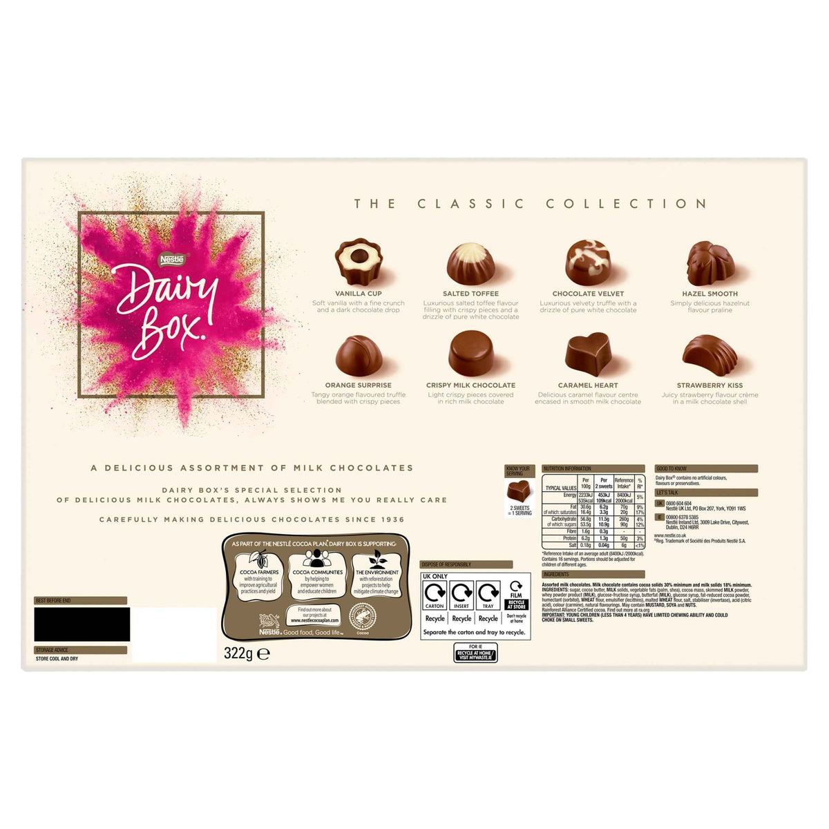 The Classic Collection 322g by DAIRY BOX