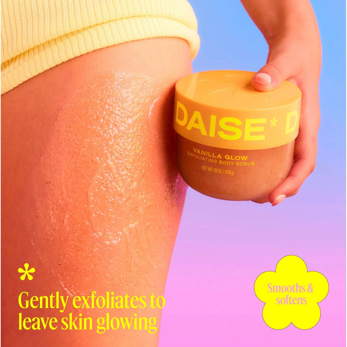 Exfoliating Body Scrub Vanilla 510g by DAISE