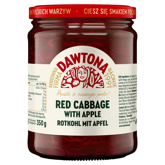 Red Cabbage With Apple 500g by DAWTONA