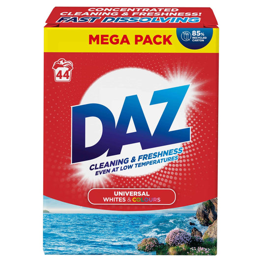 Washing Powder Whites & Colours 44 Washes 2200g by DAZ