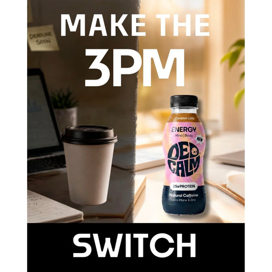 Protein Energy Drink - Caramel Latte by DEDCALM at The British Vault