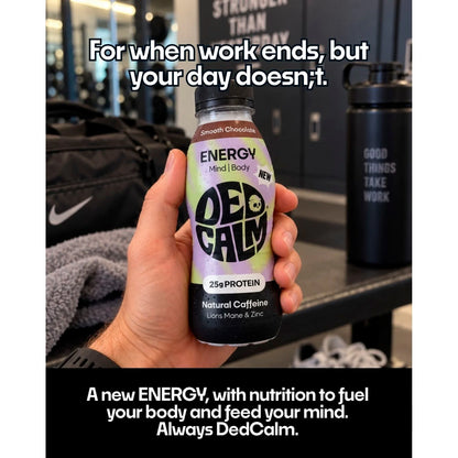 Protein Energy Drink - Chocolate by DEDCALM at The British Vault