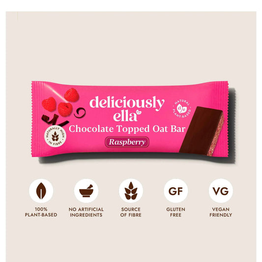 Chocolate Topped Raspberry by DELICIOUSLY ELLA