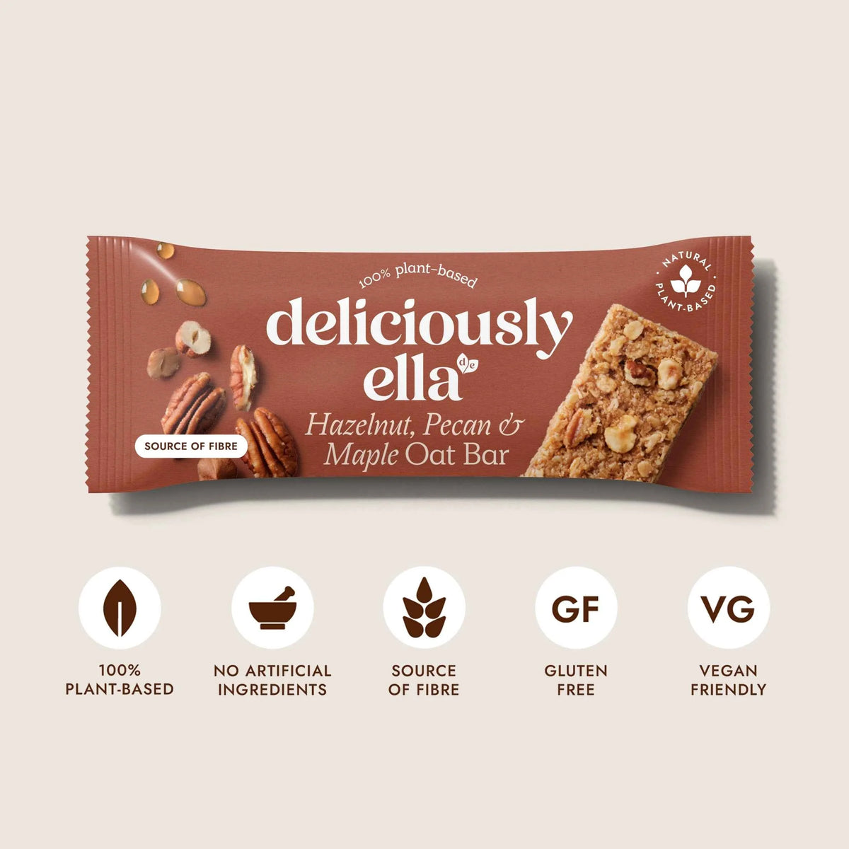 Hazelnut Pecan & Maple Oat by DELICIOUSLY ELLA