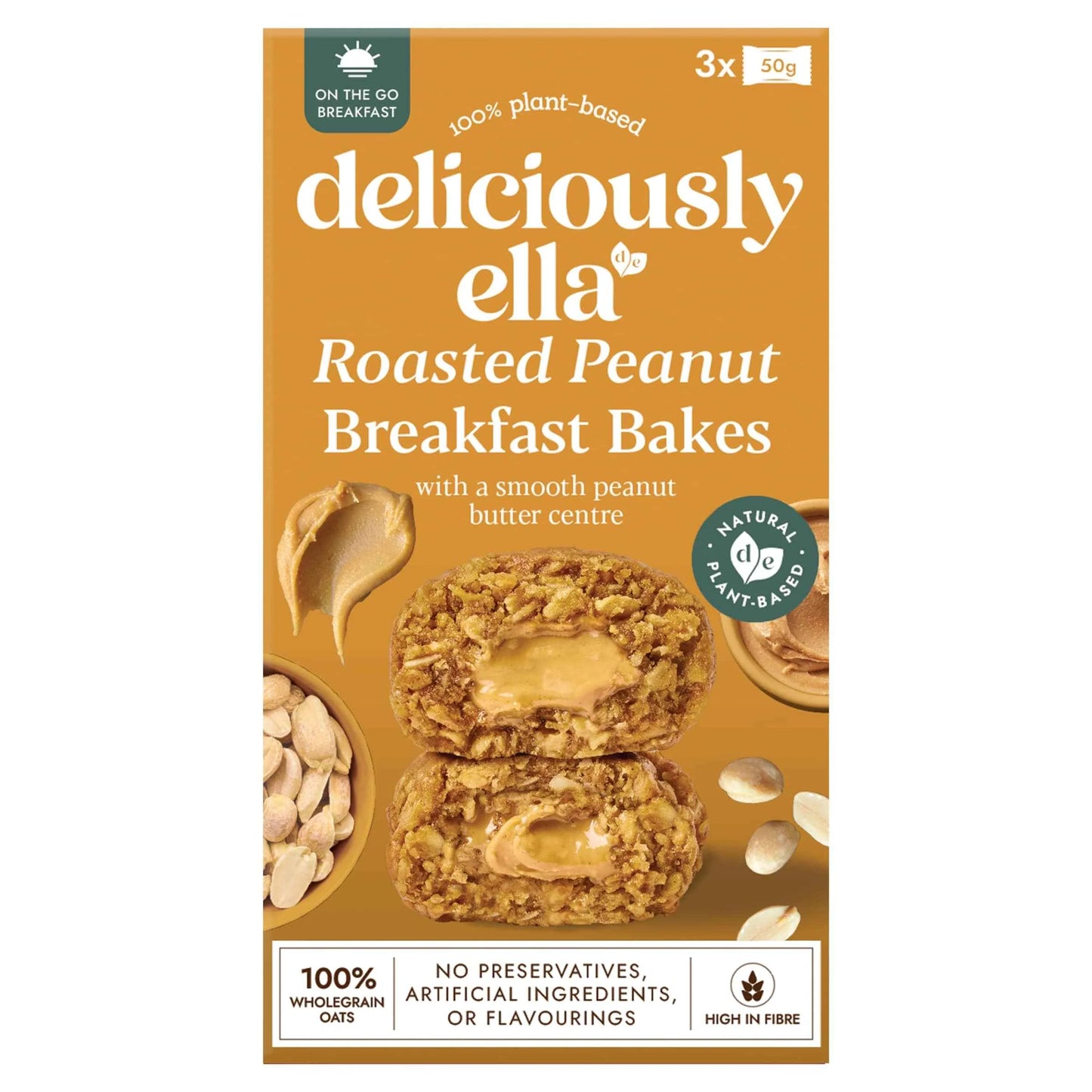 Roasted Peanut Breakfast by DELICIOUSLY ELLA