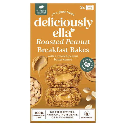 Roasted Peanut Breakfast by DELICIOUSLY ELLA