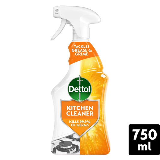 Antibacterial Kitchen Surface Hob Cleaner Spray 750ml by Dettol