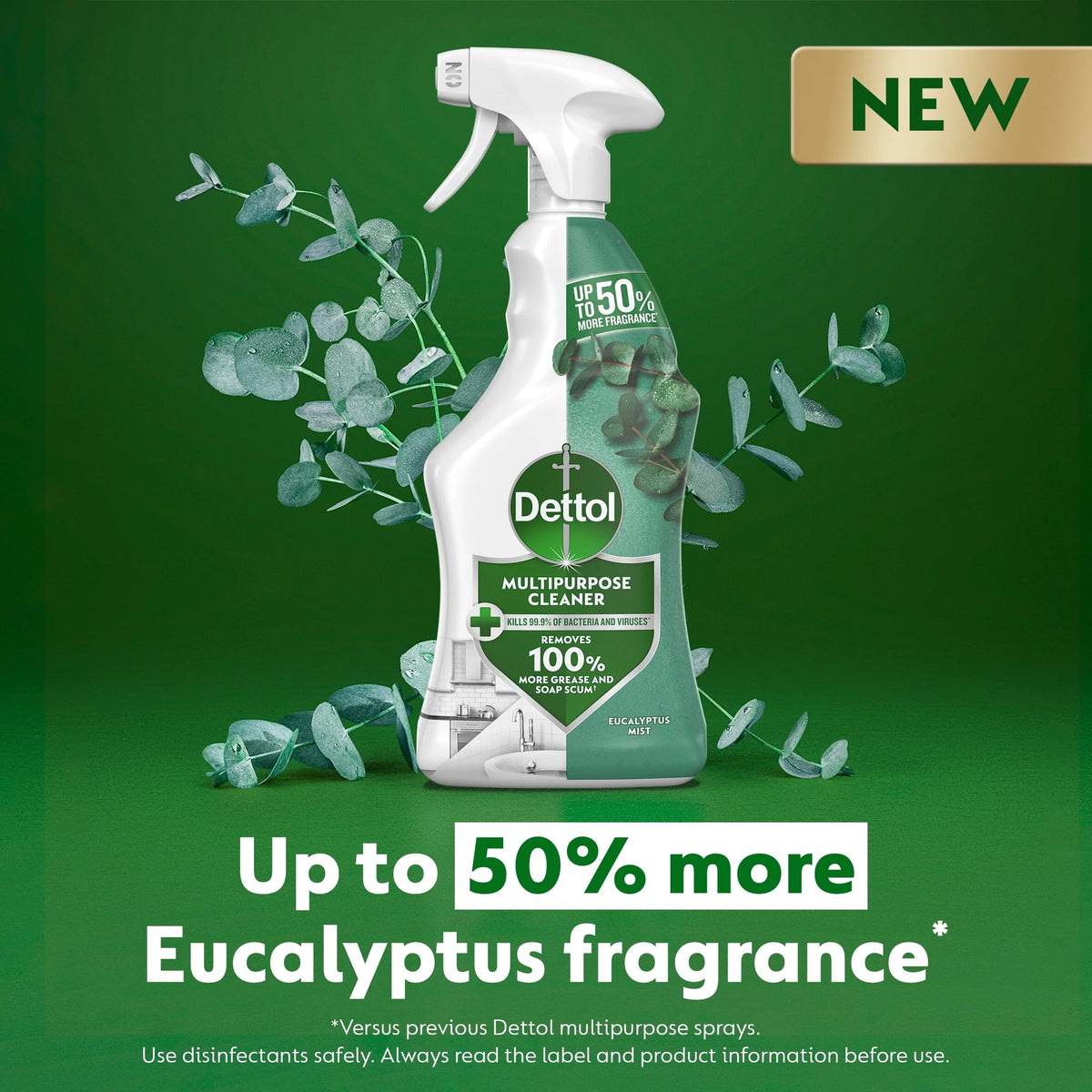 Multipurpose Cleaning Spray Eucalyptus by Dettol at The British Vault