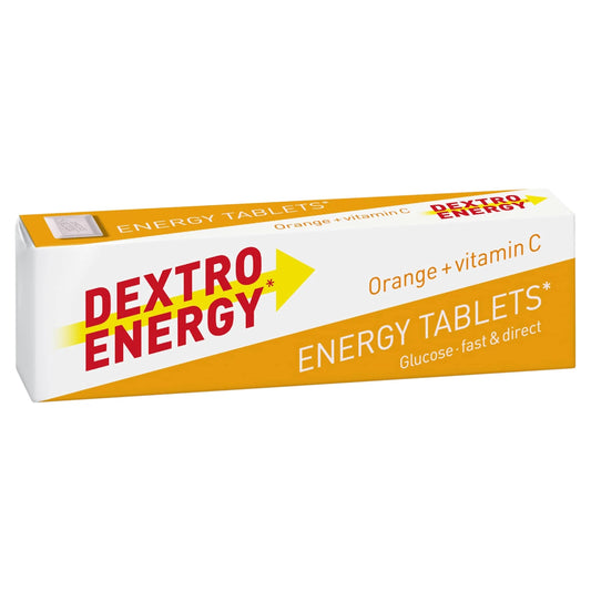 Energy Orange + Vitamin C Dextrose 47g by DEXTRO
