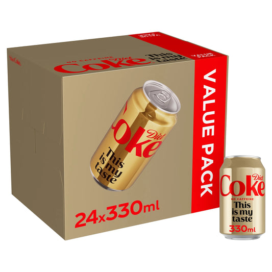 No Caffeine 24x330ml by DIET COKE