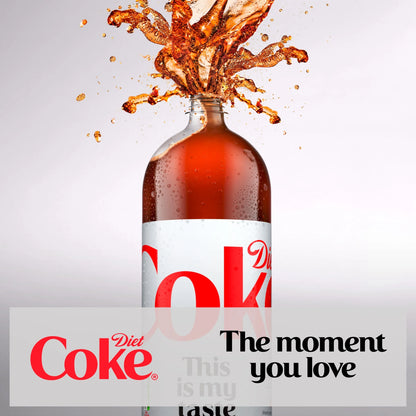 Diet Coke Soft Drink Bottle 1.25l by Coca-Cola