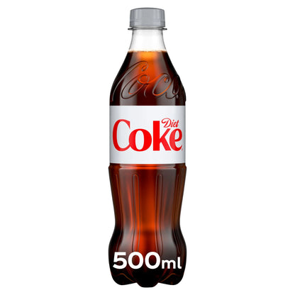 Diet Coke Soft Drink Bottle 500 Ml by Coca-Cola