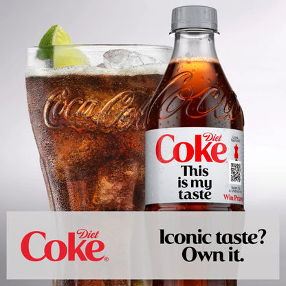 Diet Coke Soft Drink Bottle 500 Ml by Coca-Cola