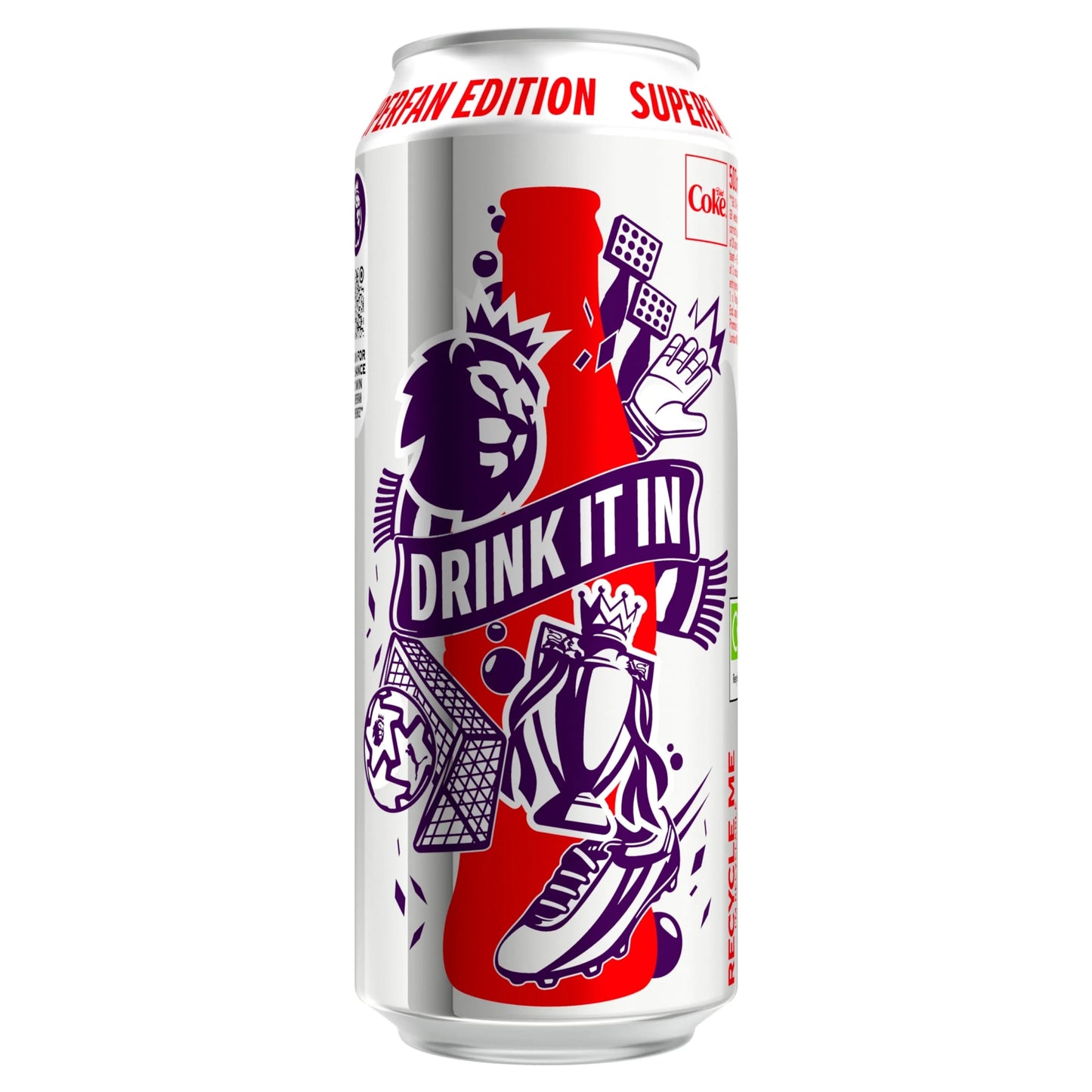 Soft Drink Can 500ml by DIET COKE