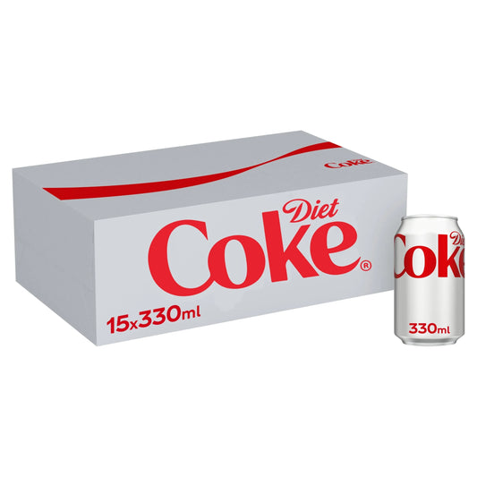 Soft Drink Cans 15 X 330 Ml by DIET COKE