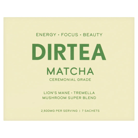 Matcha Mushroom Super Blend 7 Sachets by DIRTEA