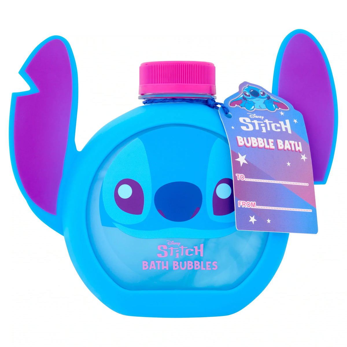 Stitch Bath Bubbles 500ml by Disney at The British Vault