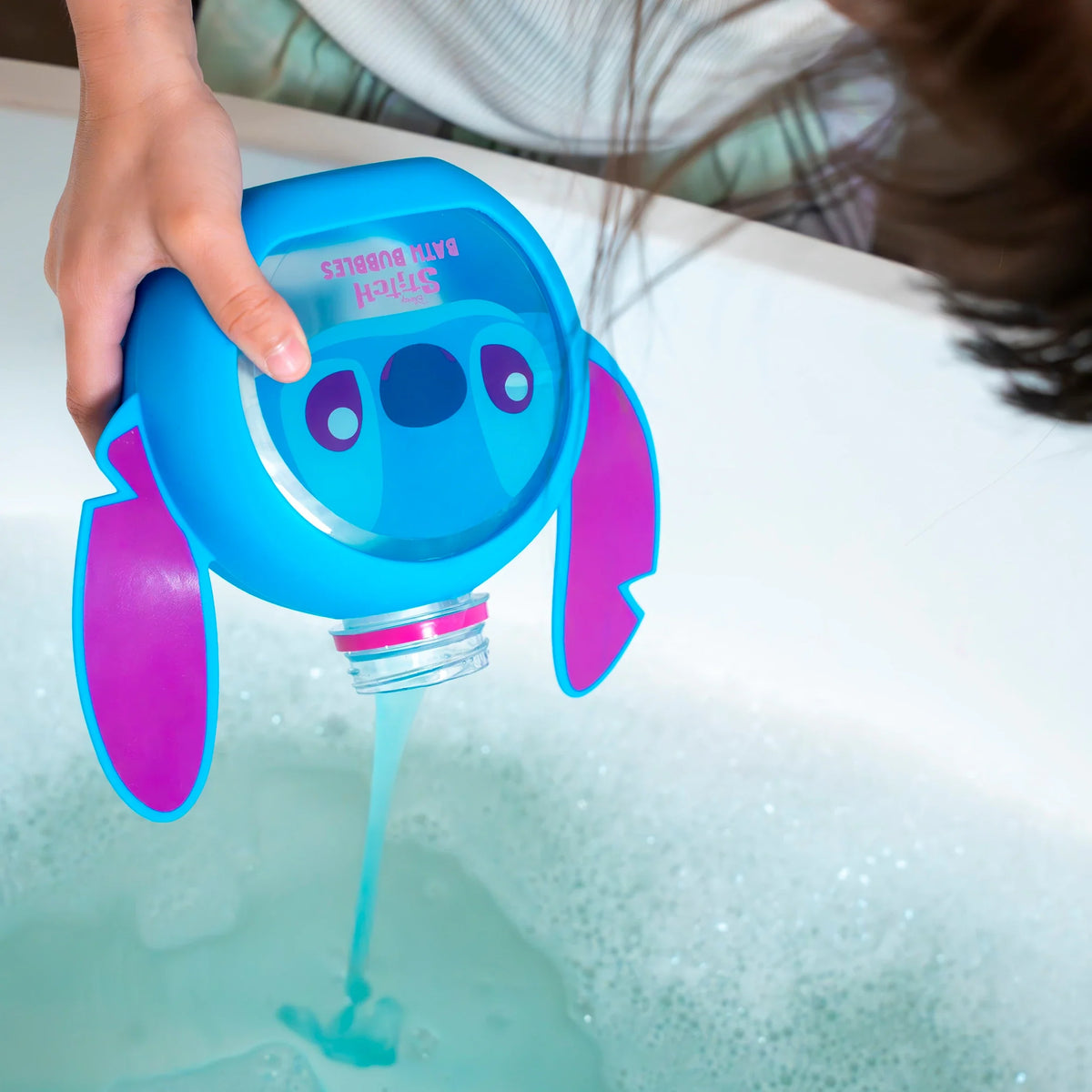 Stitch Bath Bubbles 500ml by Disney at The British Vault