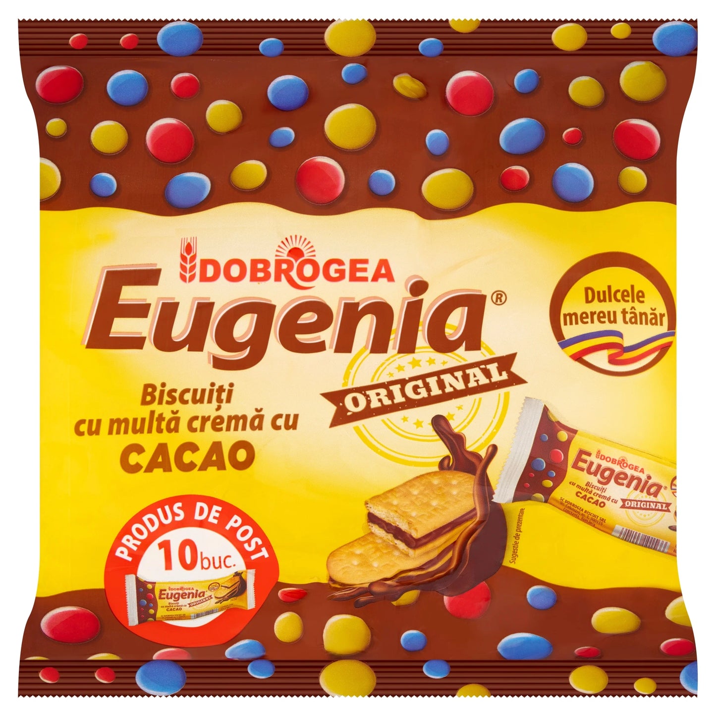 Dobrogea EUGENIA Biscuit With Cocoa Cream (360g)