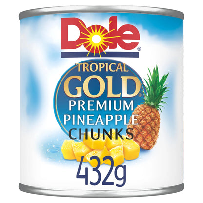 Gold Pineapple Chunks In Juice 432g by Dole