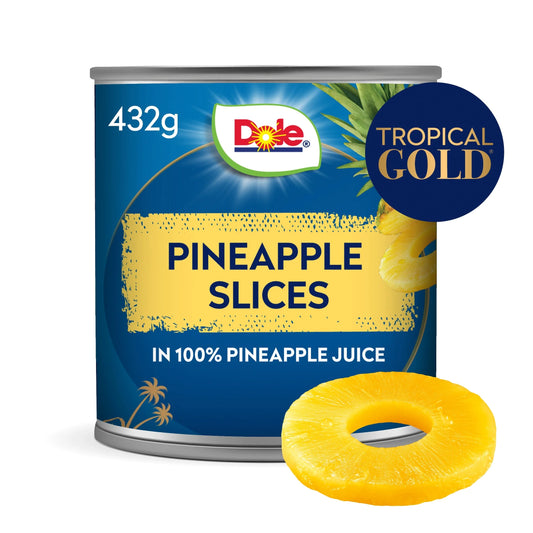 Gold Pineapple Slices In Juice 432g by Dole