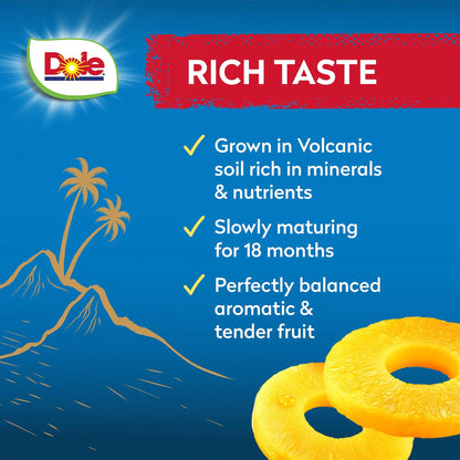 Gold Pineapple Slices In Juice 432g by Dole
