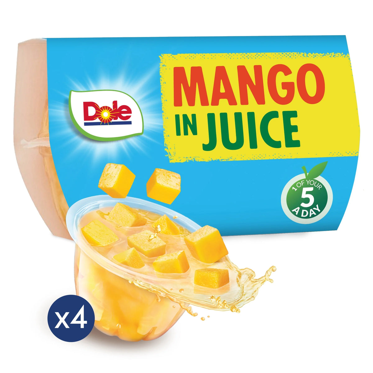 Mango In Juice 4 X 113g by Dole