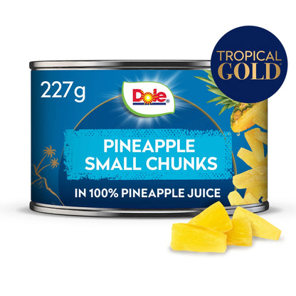 Tropical Gold Pineapple Small Chunks 227g by Dole