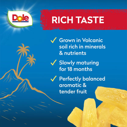 Tropical Gold Pineapple Small Chunks 227g by Dole