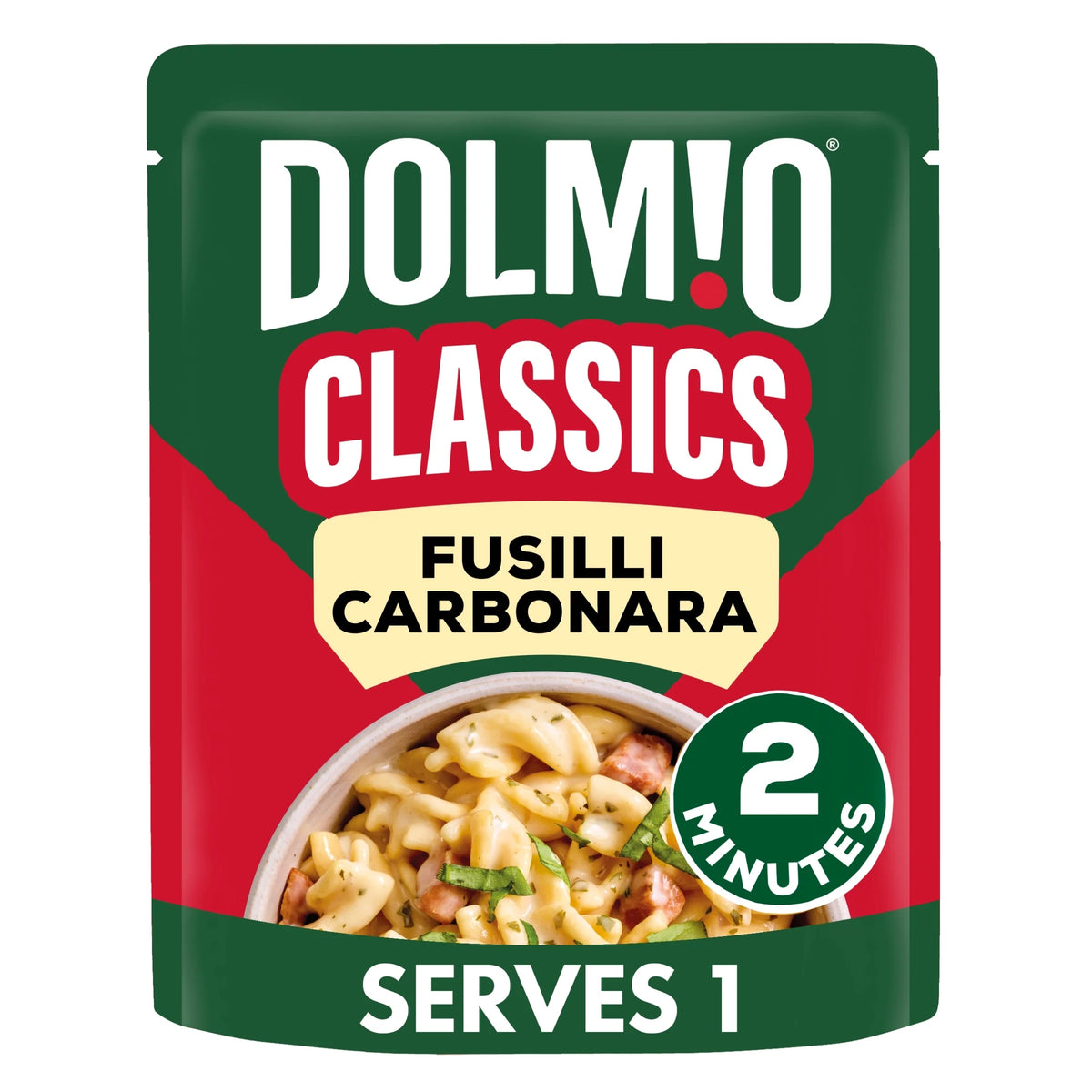 Classics Carbonara Fusilli Pasta Ready by DOLMIO