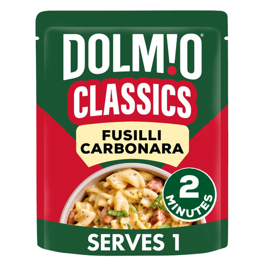 Classics Carbonara Fusilli Pasta Ready by DOLMIO