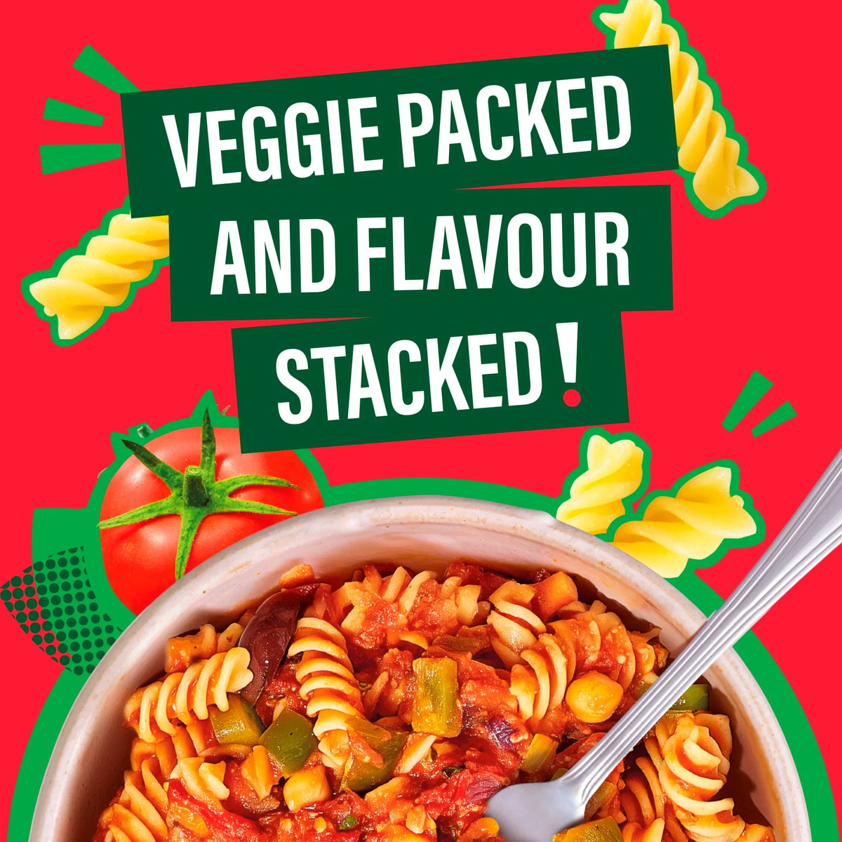Classics Veggie Packed Fusilli Pasta by DOLMIO
