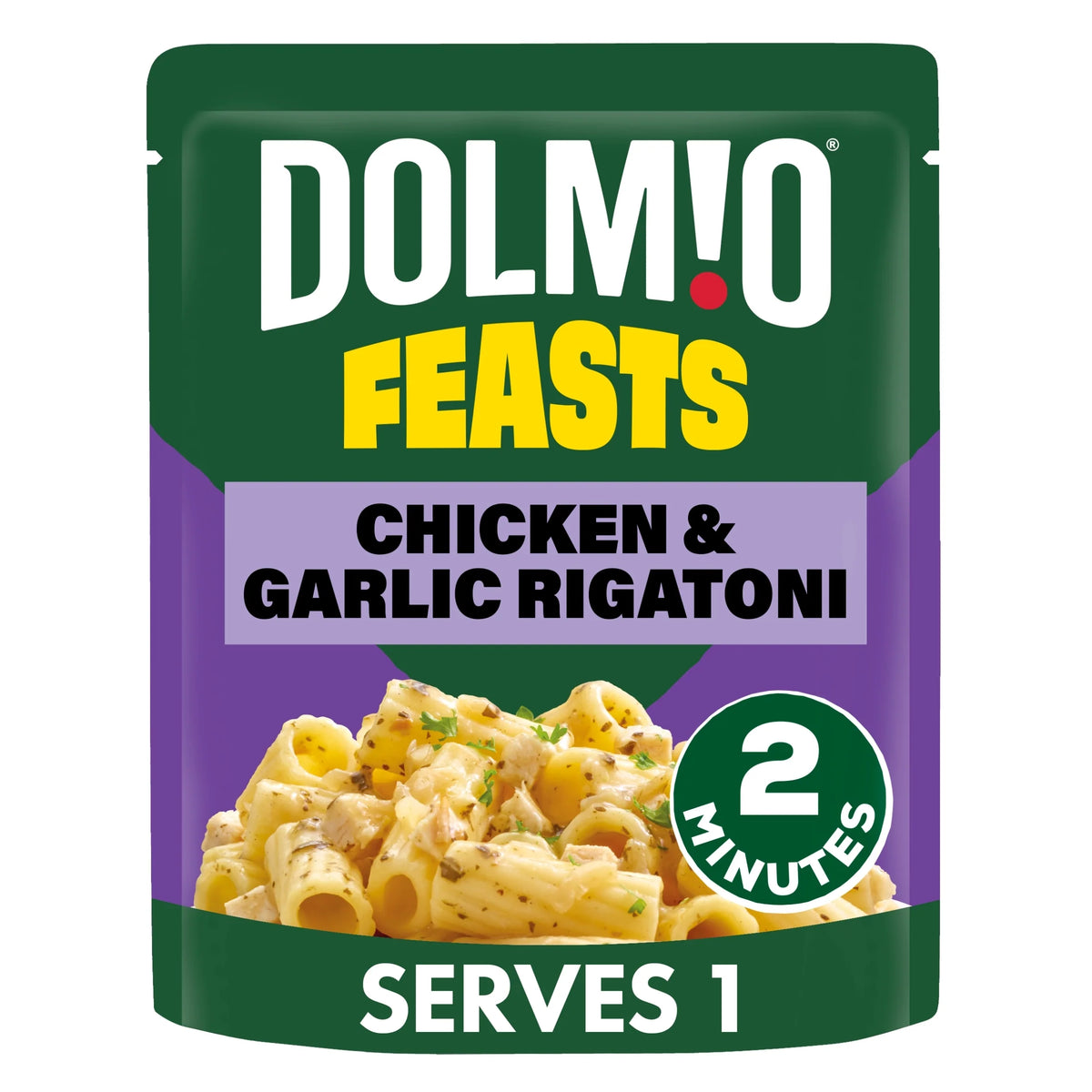 Feasts Chicken & Garlic Rigatoni Pasta by DOLMIO