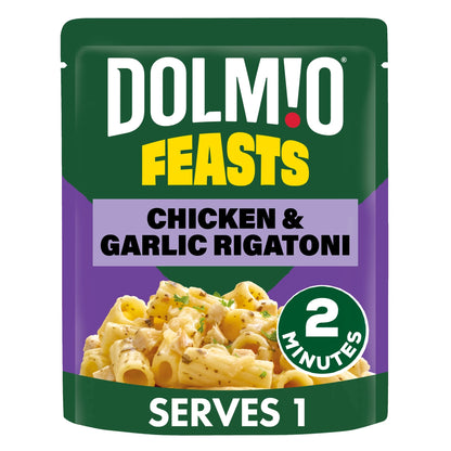 Feasts Chicken & Garlic Rigatoni Pasta by DOLMIO