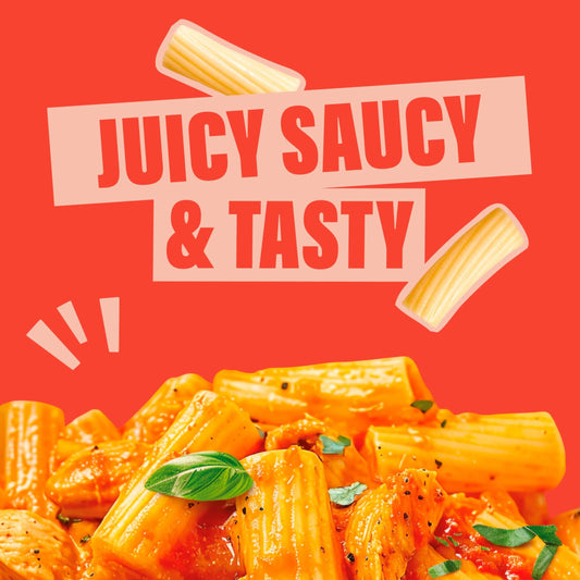 Feasts Creamy Tomato And Chicken Rigatoni Pasta Ready Meal by DOLMIO