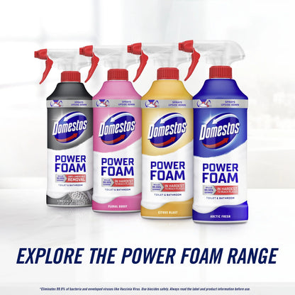 Power Foam Toilet And Bathroom by Domestos
