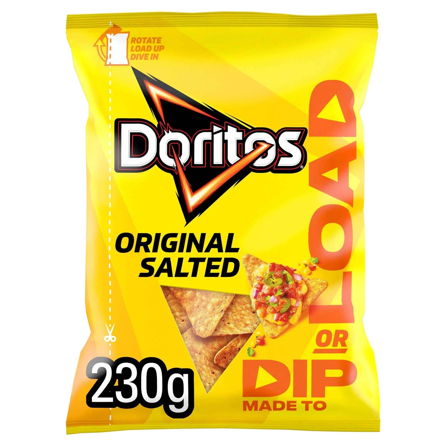 Dip Or Load Original Salt Sharing by Doritos