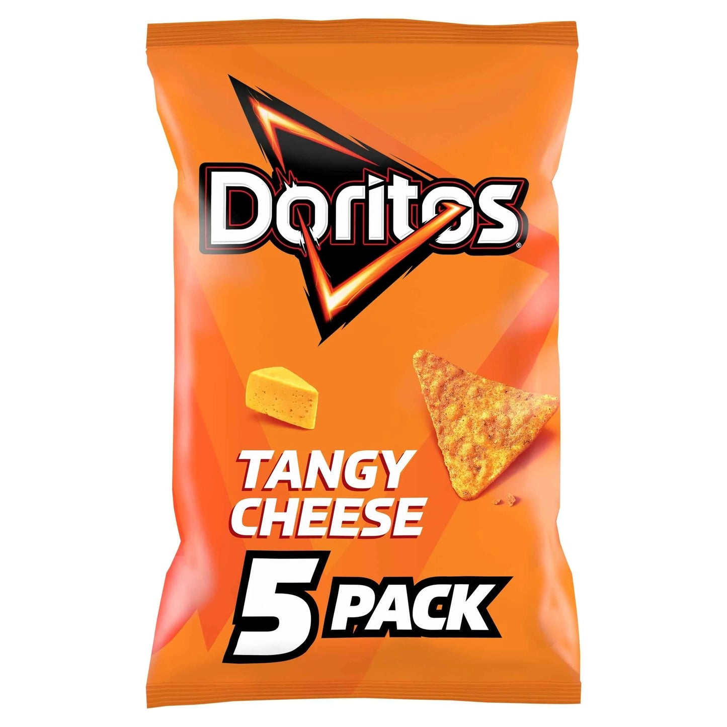 Tangy Cheese Flavour Corn Chips 5 X by Doritos