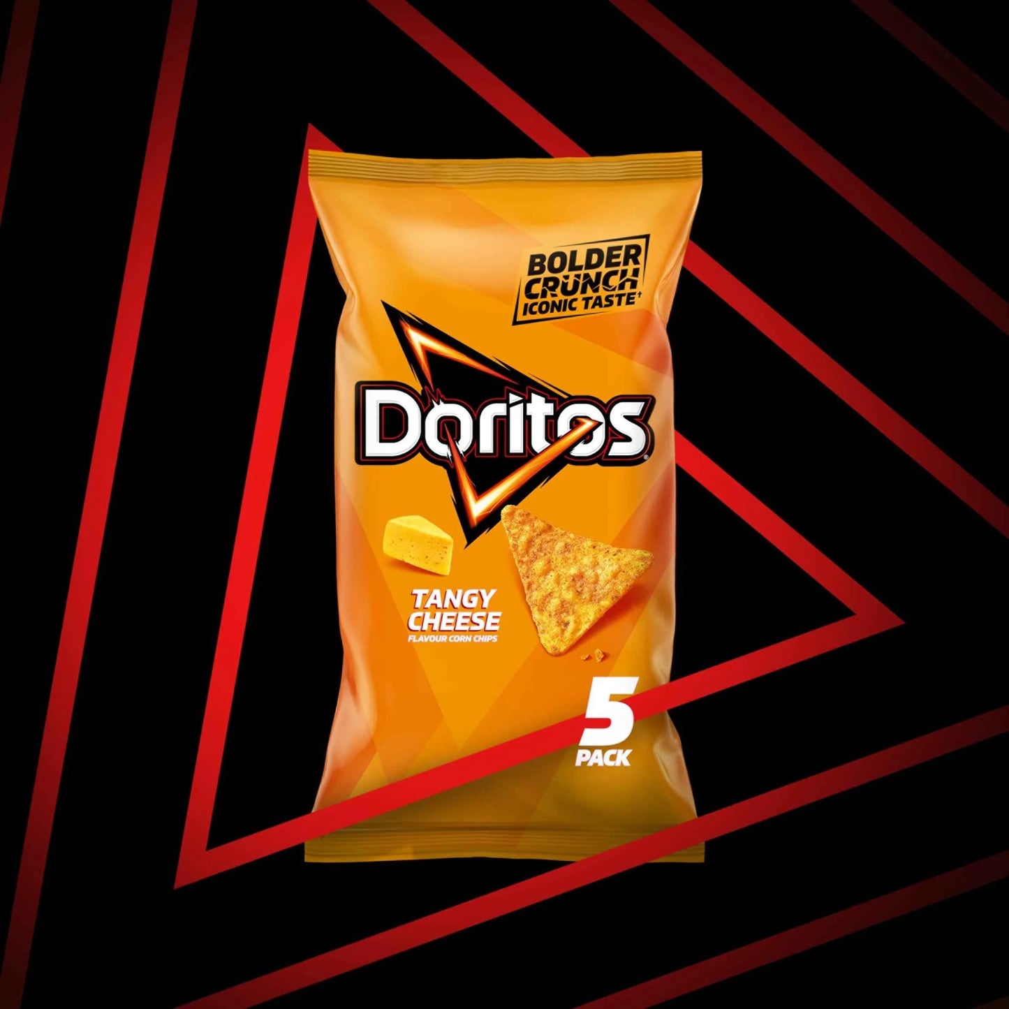Tangy Cheese Tortilla Chips Multipack by Doritos