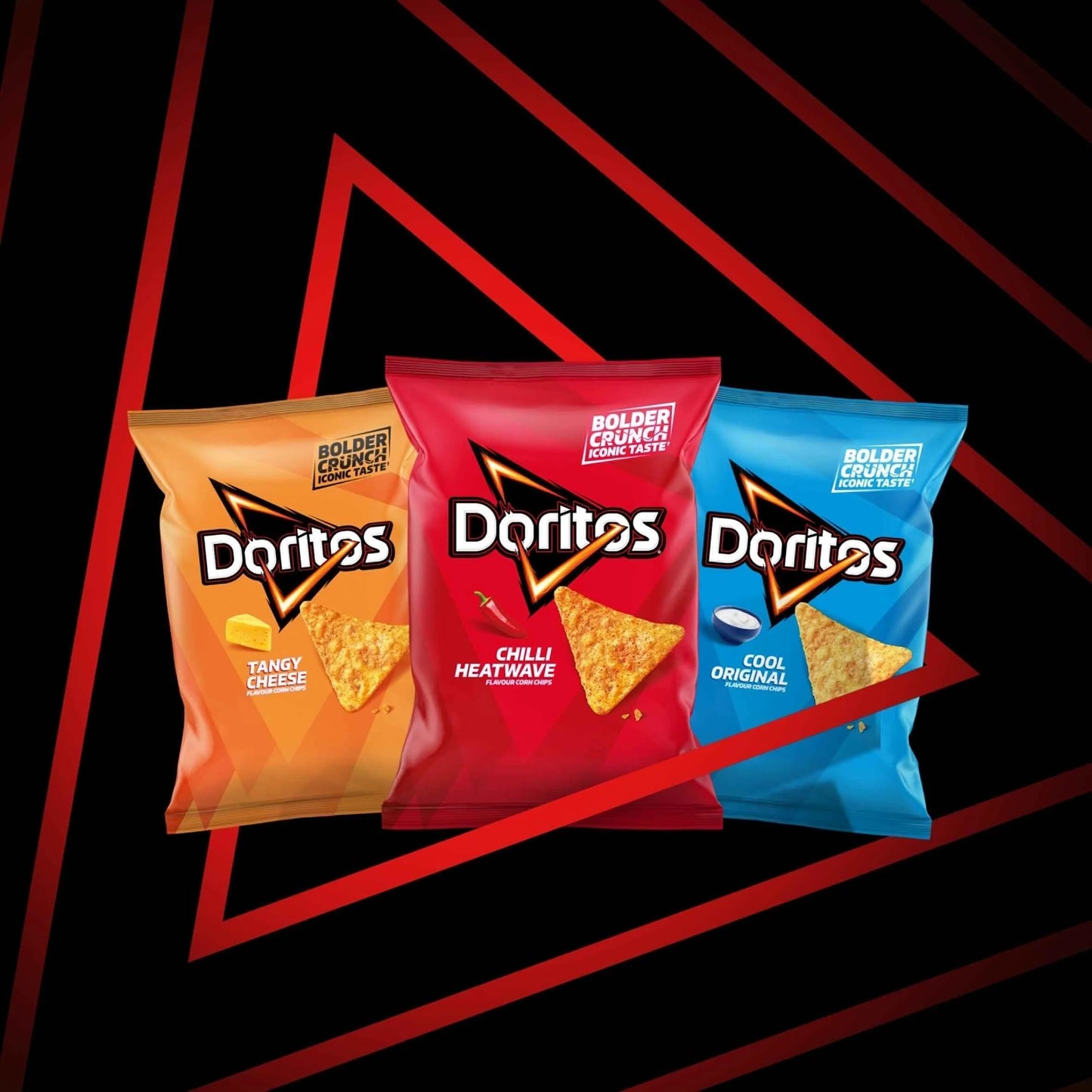 Tangy Cheese Tortilla Chips Multipack by Doritos