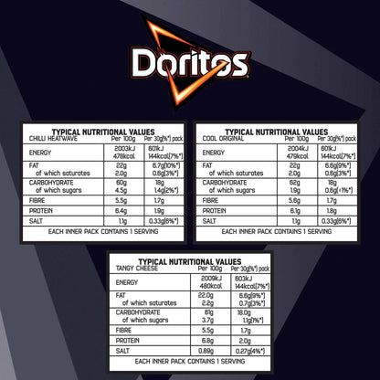 Variety Crisps 12 X 30g by Doritos