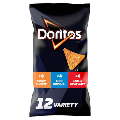 Variety Crisps 12 X 30g by Doritos